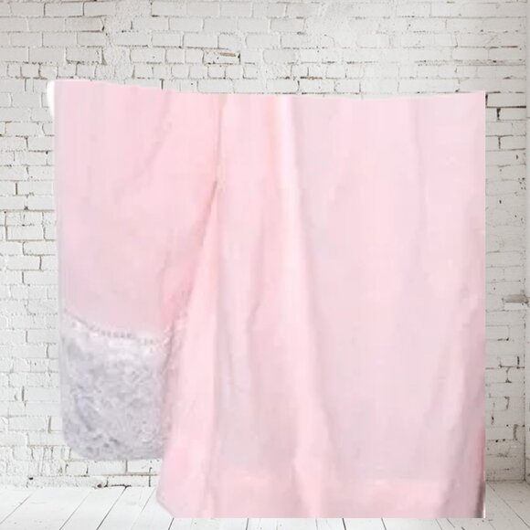 NWT NOS Vintage Christian Dior  Lingerie Pink & Lace PJ's Pajamas Night Clothes - Picture 3 of 14